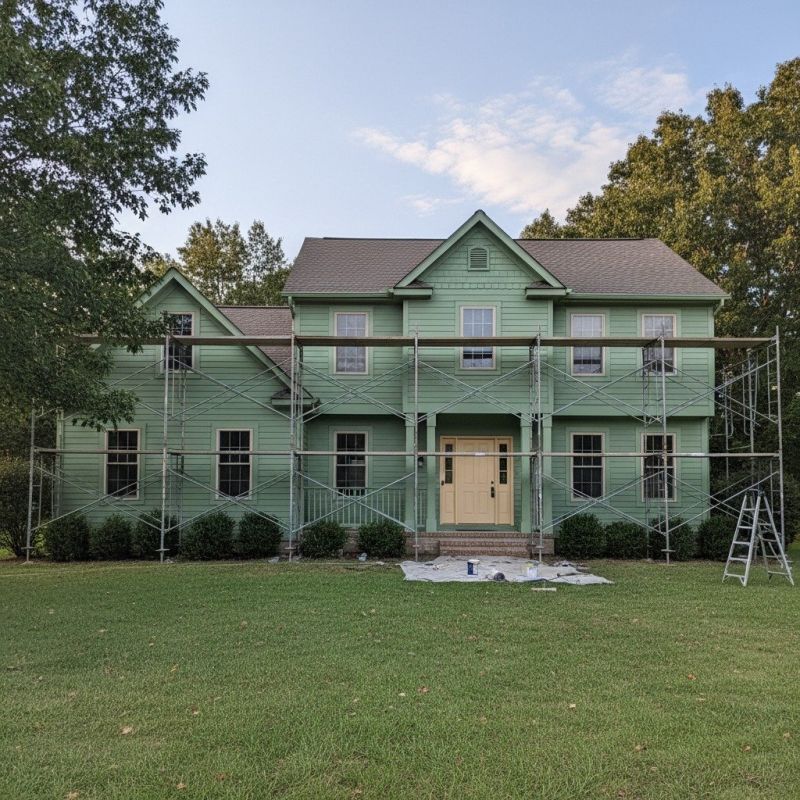 House Exterior Painting detail